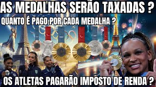 QUANTO VALE AS MEDALHAS DAS OLIMPÍADAS PARIS 2024 [upl. by Yank]