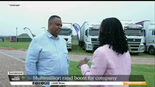 Investment  Eastern Cape logistics company to receive multimillion rand boost [upl. by Stanhope131]