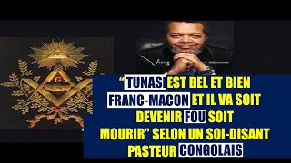 Ce soidisant pasteur Congolais confirme que MarcelloTunasi est bel et bien franc maçon et quil a [upl. by Trow]