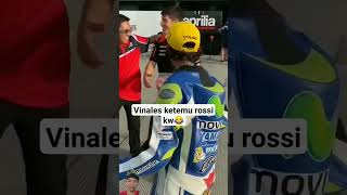 vinales ketemu rossi kw 😂 motogp motogpmandalika vr46 valentinorossi funny [upl. by Ephrayim962]