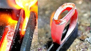 this is how i make silver rings for men  handmade jewelry [upl. by Conrad435]