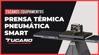 Tenha seu proprio negocio  Prensa Termica Pneumatica para Sublimacao PP1000 Smart Dual [upl. by Nivan]