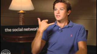 CalTV Features quotThe Social Networkquot with Armie Hammer [upl. by Oslec]