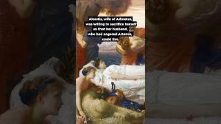 Hercules Wrestles with Death for the Body of Alcestis by Frederic Leighton history art painting [upl. by Nnaytsirk]