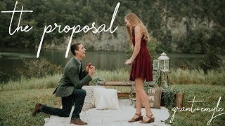 THE SWEETEST PROPOSAL EVER High School Sweethearts Grant amp Emyle [upl. by Ettezel]