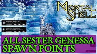 MORTAL SHELL All Sester Genessa locations in Crypt of Martyrs  Mortal Shell Guide [upl. by Ada]