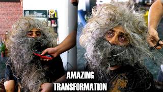 EXTREME  😲 The INCREDIBLE Transformation of a HOMELESS Man  Homeless Awareness [upl. by Schnur681]