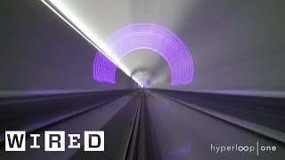 The Hyperloop Speeds to a 240MPH Record  WIRED [upl. by Anikat]