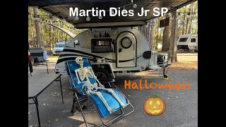 S2E2 Halloween Tg Teardrop Camping at Martin Dies Jr SP Oct 24 [upl. by Reviere]