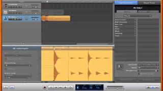 How to Sample with Garageband [upl. by Ahsimit]