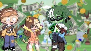 Spending all your money on me memeSunny Qsmp X Gacha [upl. by Elrebma454]