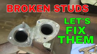 Different ways To Remove and Tap out Busted Studs and Bolts [upl. by Ghiselin]