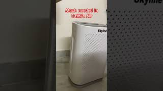 Air purifier Review Skyline airpurifier delhipollution airpollution skyline purifier [upl. by Tarttan]