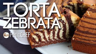 Torta zebrata  Ricetta semplice e sfiziosa Tutorial cucina [upl. by Zap324]