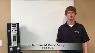 Control Techniques  Unidrive M RFCS Keypad Setup [upl. by Anoy]