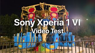 Sony Xperia 1 VI Camera Video Test [upl. by Erick630]