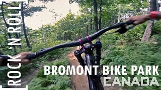 Bromont Mountain Bike Park Canada  Rock N Roll 24 with Agata [upl. by Flosser]