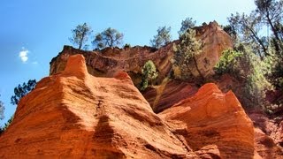 Roussillon  Sentier des Ocres Provence France HD videoturystaeu [upl. by Seniag]