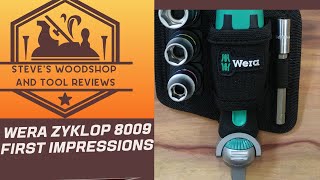 Wera Zyklop 8009 pocket set First impressions  Its AWESOME [upl. by Beka]