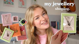 my jewellery unboxing 💌🧚🏼 trendy sieraden 2022 [upl. by Aveer145]