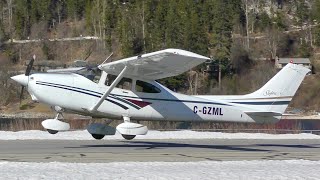 Cessna 182 Skylane Takeoff [upl. by Risser]