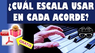 ¿Que Escala Usar En Acordes Básicos  Improvisar [upl. by Leiad]