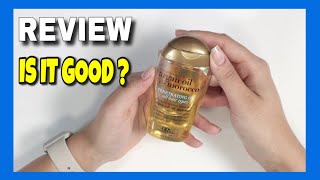 OGX Argan Oil of Morocco Review [upl. by Nwahsram]