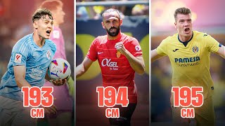 Los GOLEADORES más ALTOS de LALIGA EA SPORTS [upl. by Nasho]