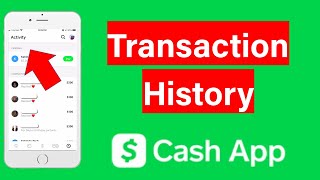 How To View Transaction History CashApp [upl. by Anatol]