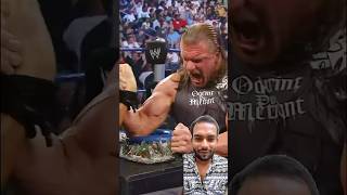 The Garat khali Power 💪 wwe thegreatkhali wrestling triplehhh wweraw tripleh smackdown [upl. by Llorre]