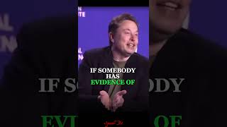 Elon Musk Aliens Show Me The Proof 👽🛸 elonmusk shortspeeches shorts [upl. by Varion]