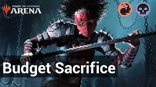 🔴⚫0 RARES BUDGET RAKDOS SACRIFICE GAMEPLAY  STANDARD BO1 DUSKMOURN  MTG ARENA [upl. by Yankee]