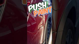 Preparing a dent for paint  autobodyrepair paintlessdentrepair cardentrepair [upl. by Eikcin]