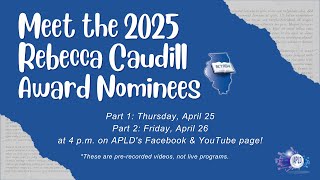 Meet the 2025 Caudill Nominees  Part 1 First 10 Titles [upl. by Yenaiv777]