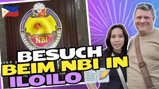 📝 Wichtige Dokumente Besuch beim National Bureau of Investigation NBI in Iloilo 📄 philippinen [upl. by Abehsile258]