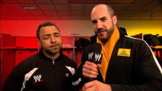 Cesaro interviews Santino Marella [upl. by Oluas]