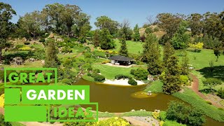 Cowra Japanese Garden Walkaround  GARDEN  Great Home Ideas [upl. by Nnasor]