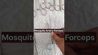 mosquito forceps  kelly forceps surgicalinstrument hemostats medicaltools surgicaltrolly [upl. by Alemahs]