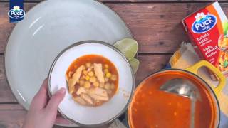 شوربة إنشيلادا الدجاج  Chicken Enchilada Soup [upl. by Frost118]