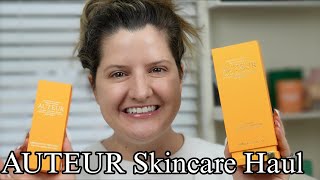 AUTEUR Luxury Skincare HAUL [upl. by Atenaz409]