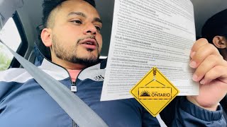 Ontario license 🪪 G2 and G road test Easily pass ￼ [upl. by Obed]