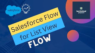 Salesforce Flow In List Views [upl. by Eanar]