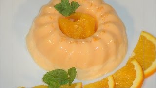 Receta Bavarois de naranja  Recetas de cocina paso a paso tutorial Loli Domínguez [upl. by Eiramyllek]