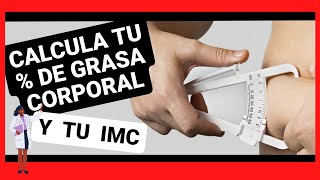 👨‍⚕️ SALUD003  COMO CALCULAR el PORCENTAJE de GRASA CORPORAL ✅ 5 métodos para conocer tu grasa [upl. by Ahsieket]