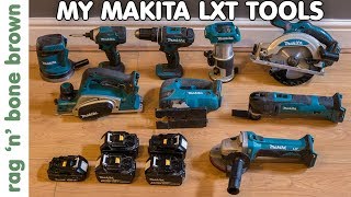 My Makita Cordless LXT Tools Review [upl. by Ahsilat]