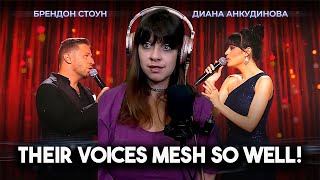 Lauren Reacts Their voices mesh so WELL The day youDiana Ankudinova and Brandon Stone [upl. by Oguh]