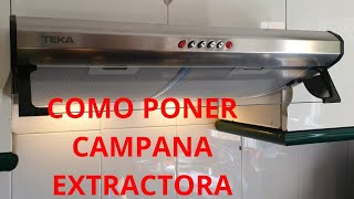 Extractor centrifugo humo y cochambre [upl. by Adnilemreh]