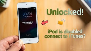 iPod is Disabled Connect to iTunes 3 Ways to Unlock It [upl. by Ayadahs]