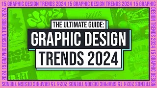 15 Graphic Design Trends For 2024 And How To Use Them [upl. by Randall582]