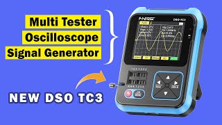 All component Tester with mini Oscilloscope FNIRSI DSO TC3 LCR meter [upl. by Treble]